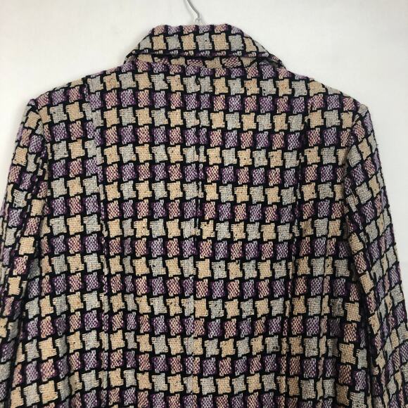 Vertigo Wool Blend Twill Double Breasted Peacoat Size XL - Picture 7 of 11